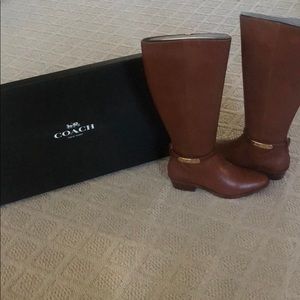 BRAND NEW w/ box Coach Riding Boots, extended calf